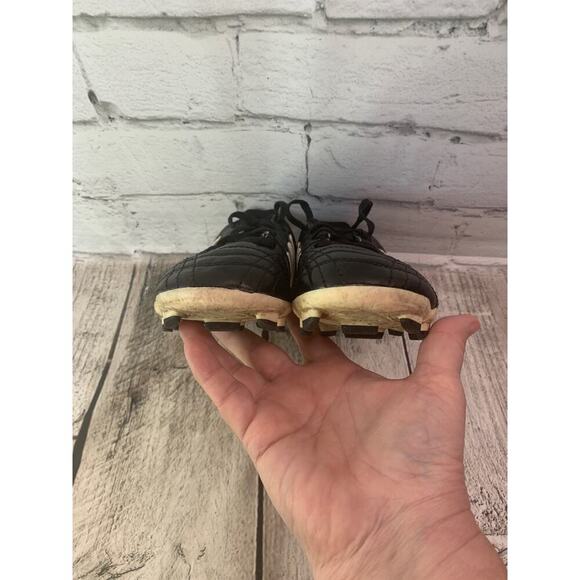 ADIDAS Unisex Kids Black/White Soccer Cleats / Size: 1.5 - Picture 5 of 7